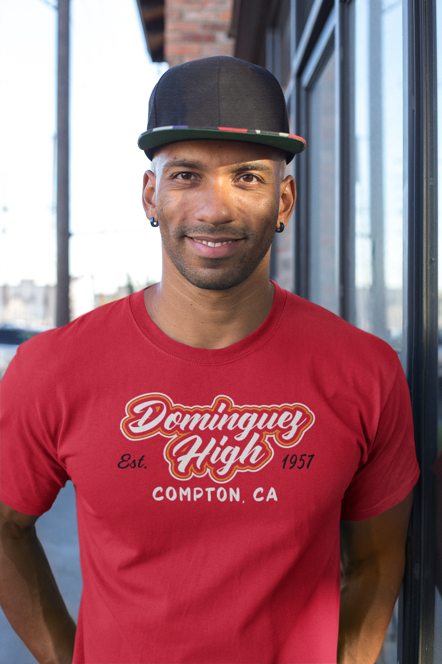 Dominguez High Est. 1957 Red Unisex T-Shirt